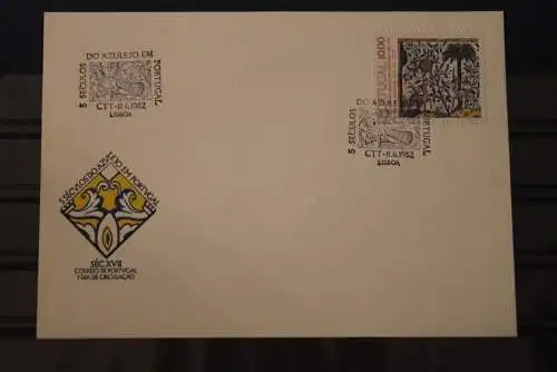 Portugal 1982; Azulejo, Kacheln, MiNr. 1568, FDC