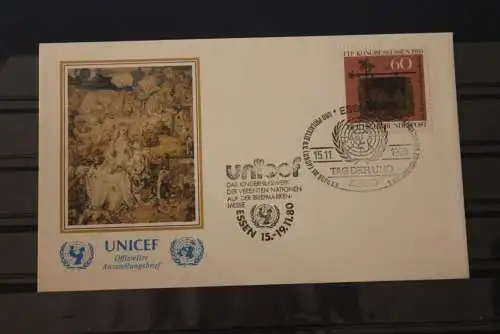 UNICEF; Tag der UNO Essen 1980, FDC