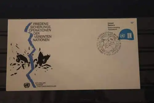 UNO New York 1980; Friedenssicherungsoperationen, FDC