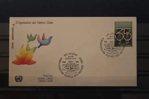 UNO Genf 1980; 35 Jahre UNO, FDC