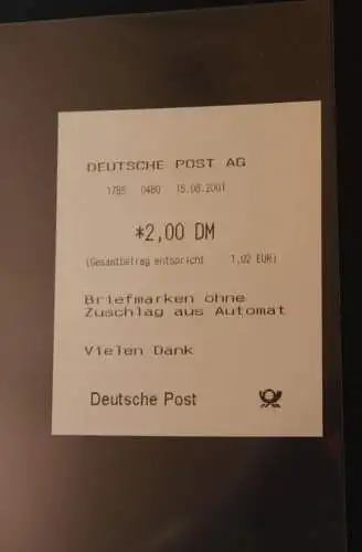 Deutschland 1999; Pluskarte PSo 60 II, Zusatzfrankatur Sielaff  ATM 200, Einschreiben, bitte lesen