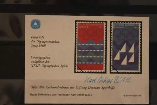 Vignette Farbsonderdruck Deutsche Sporthilfe aus MH 1984 "Für den Sport"; XXIII. Olympische Spiele