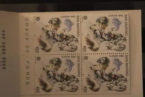 San Marino; EUROPA-UNION, CEPT, Markenheft, MiNr. 1249-50; gebraucht, MNH