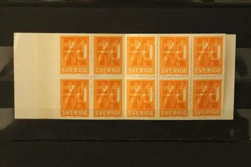 Schweden 1967, Markenheft EFTA,  MiNr. MH, MNH