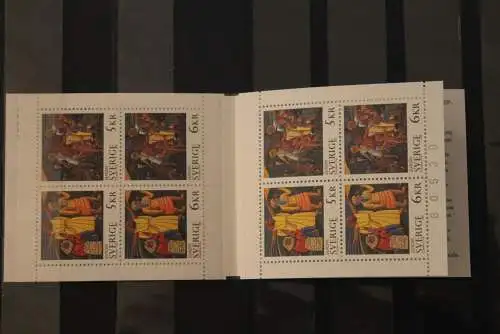 Schweden 1995, Markenheft,  MiNr. MH 202,  Europa - Marken, CEPT, MNH