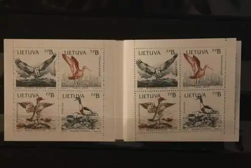 Lietuva, Litauen 1992; Markenheft Mare Balticum, Wasservögel, Vögel, MNH