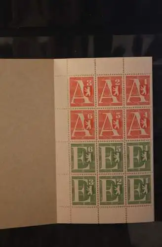 Berlin 1961, Versandberechtigung für Postpakete; Paket-Zulassungsmarken; MH-MiNr. PZ I