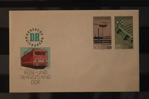 DDR 1985, Ganzsache U 3; Eisenbahnwesen