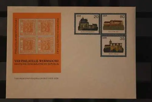 DDR 1984, Ganzsache U 1; Burgen der DDR; Zudruck PHILATELIA 1984 Stuttgart, ungebraucht