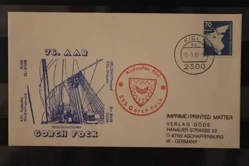 Deutschland 1986, SSS "Gorch Fock" Kiel - Helsinki