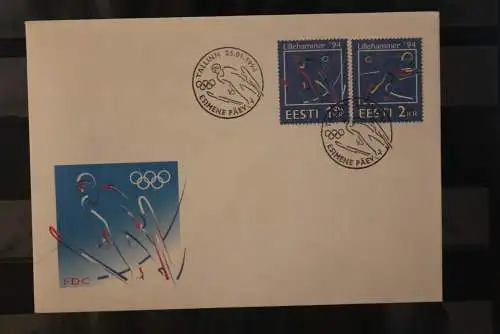 Estland 1994, Olympische Winterspiele Lillehammer, FDC