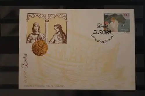 Portugal - Madeira  EUROPA - Marken 1997, FDC, MiNr 191