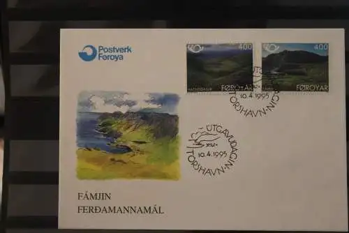 Dänemark - Färöer  NORDEN - Marken 1995, FDC, MiNr 276-77