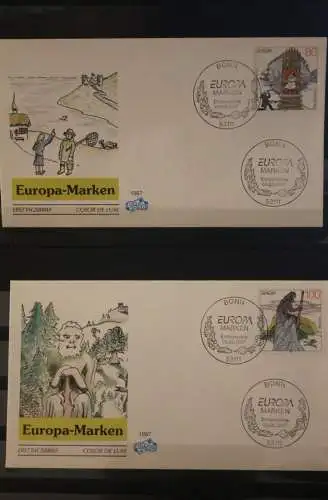 Deutschland  Europa -Marken 1997, CEPT,  FDC, MiNr 1915-16