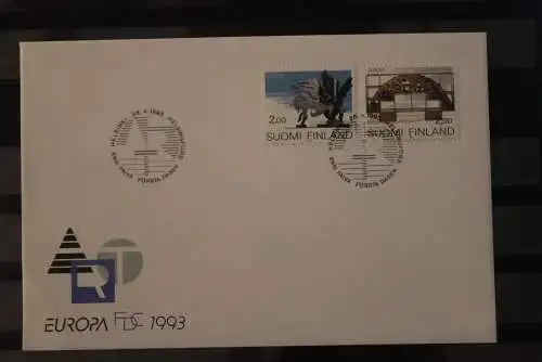 Finnland Europa - Marken 1993, CEPT,  FDC, MiNr 1206-07