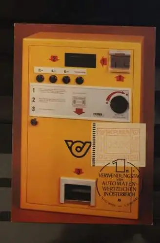 Österreich 1983, MK 1. Verwendungstag von ATM