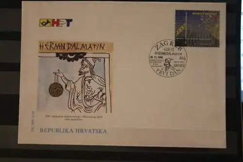 Kroatien 1993; H. Dalmatin,  FDC, MiNr 260