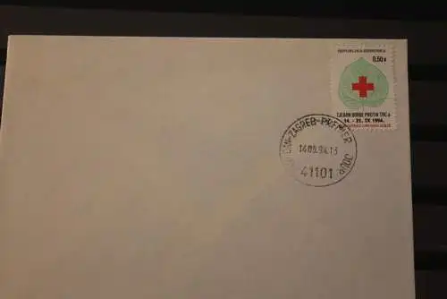 Kroatien 1994; Zwangszuschlag: Rotes Kreuz, TBC-Bekämpfung, FDC, MiNr Z 38