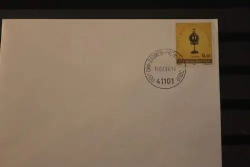 Kroatien 1994; Zwangszuschlag: Heiligtum von Ludbreg, FDC, MiNr Z 35