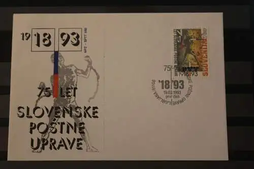 Slowenien 1993; General Post Office FDC, MiNr 45