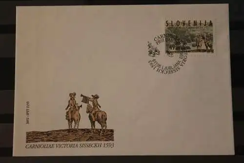 Slowenien 1993; Schlacht bei Sisak, FDC, MiNr 59