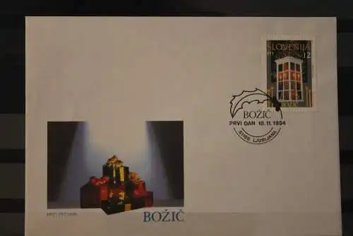 Slowenien 1994; Weihnachten, FDC, MiNr 99-100