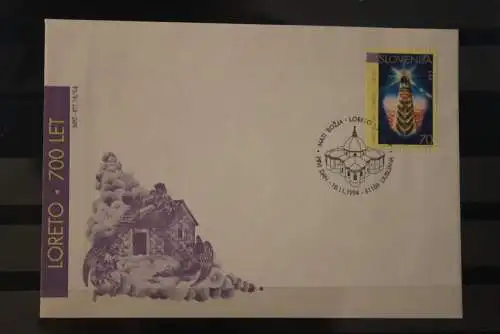 Slowenien 1994; Loreto, FDC, MiNr 101