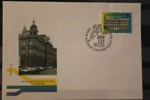 Slowenien 1994; 100 Jahre Postamt Maribor, FDC, MiNr 93