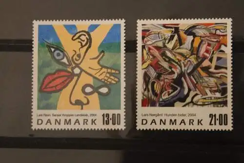 Dänemark 2004, Gemälde, MiNr 1384/85, MNH