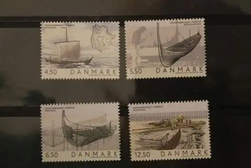 Dänemark 2004, Schiffe, Boote, komplette Serie, MNH