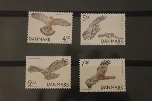 Dänemark 2004, Greifvögel, komplette Serie, MNH