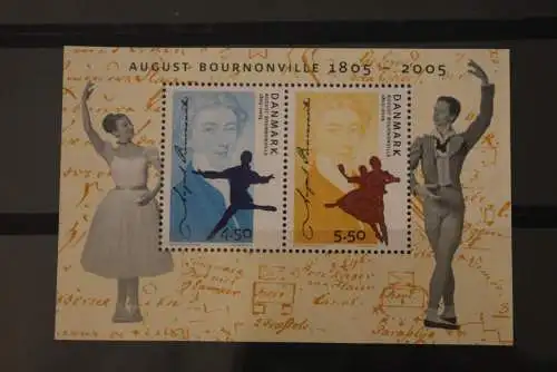 Dänemark 2005, Block 25, 200. Geburtstag August Bournville, MNH