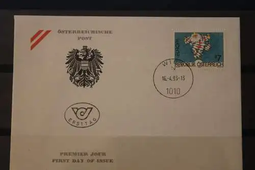 Österreich 1993, FDC Europamarke, CEPT