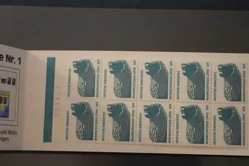 Markenheft, MH " Tag der Briefmarke 1990", MNH