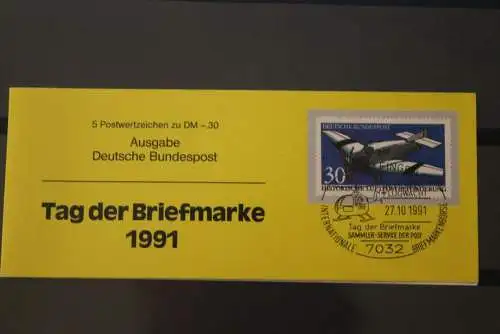 Markenheft, MH " Tag der Briefmarke 1991", MNH