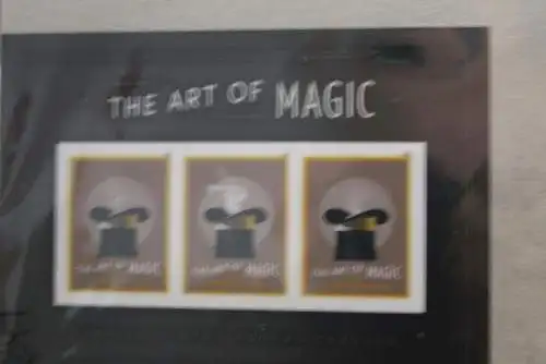 U.S.A. Block "The Art of Magic", 2018, MNH, 3-D, Wackelbild,  originalverpackt