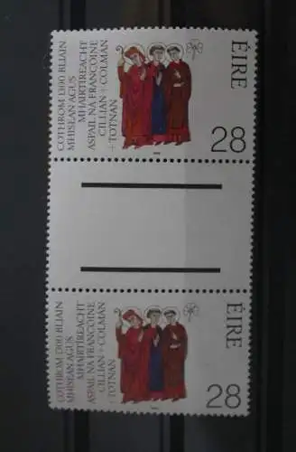 Irland, Frankenapostel, 1989, Zwischenstegpaar, ZS, MNH