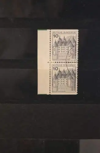 Deutschland, Burgen und Schlösser, Letterset; 10 Pf, MiNr 913 C II, 913 D II, gestempelt