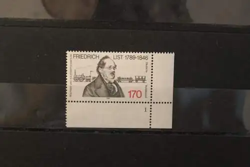 List, 1989, MiNr 1429, Formnummer 1, MNH