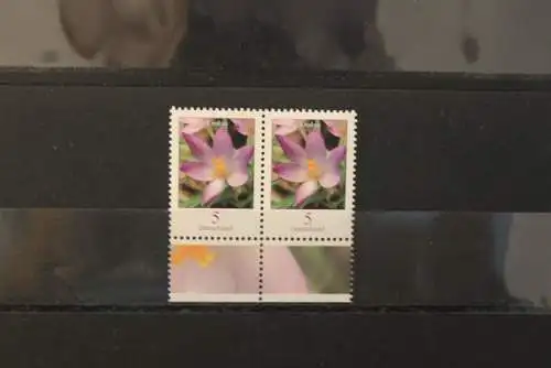 Freimarken; Blumenserie, 100 C; Krokus, waagerechtes Paar MiNr 2480 A, MNH