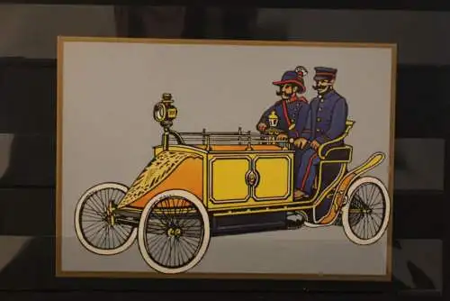 Deutschland 1990; Jubiläumspostkarte 500 Jahre Post: Postauto Berlin 1900