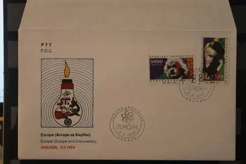 Türkei CEPT EUROPA-UNION 1994, FDC, MiNr