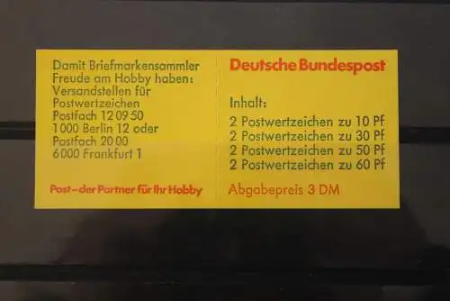 Deutschland, BuS, Burgen und Schlösser, MH 23 d, gestempelt