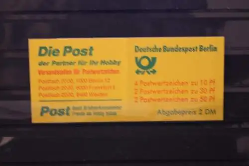 Berlin, Burgen und Schlösser, BuS, MH 11 k; 4 RZ, MNH