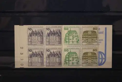 Berlin, Burgen und Schlösser, BuS, MH 13 a; 4 RZ, MNH