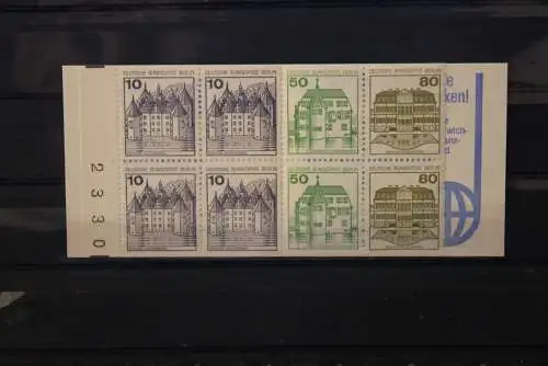 Berlin, Burgen und Schlösser, BuS, MH 13 a; 4 RZ, MNH