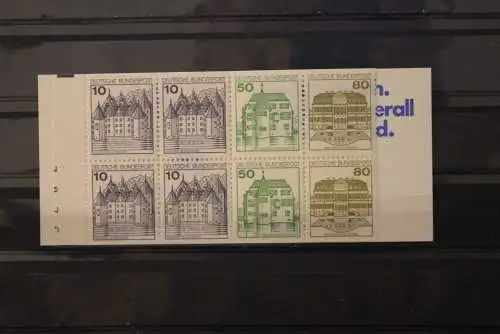 Deutschland - BRD, Sehenswürdigkeiten, MH 24 l oZ, MNH