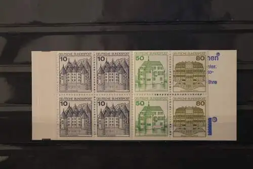 Deutschland - BRD, Sehenswürdigkeiten, MH 24 f oZ, MNH