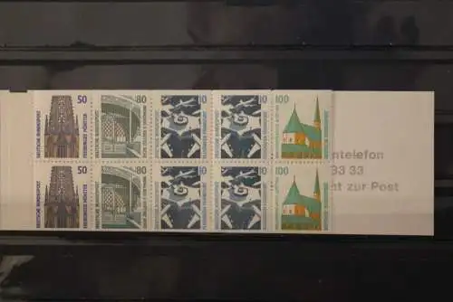 Deutschland - BRD, Sehenswürdigkeiten, MH 34 I oZ, MNH