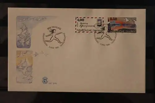 Grönland, Dänemark-Grönland, Europa-Marken, CEPT 1995, FDC, MiNr 262-63